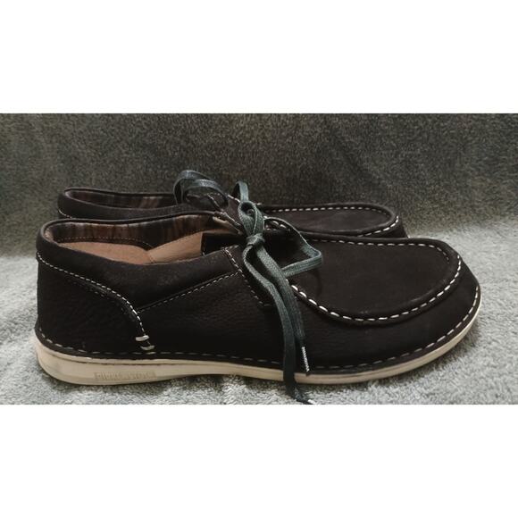 NWOT Men\'s  Birkenstock Pasadena Mocca Suede Lace Up Flats - Size 11(44) / Black main image 7
